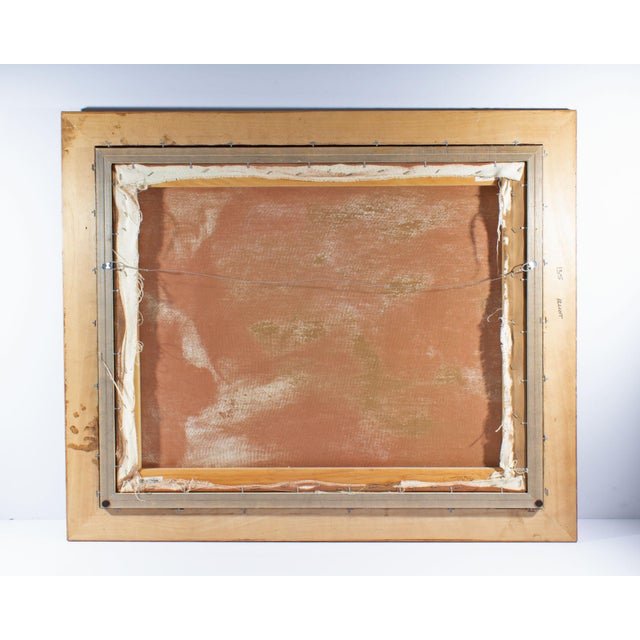 Textile Oil on Canvas Still Life Painting by Sonco Carrasco For Sale - Image 7 of 7