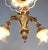 Small Antique Gilded Bronze Chandelier For Sale - Image 3 of 9