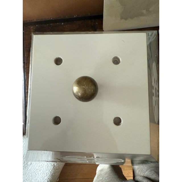 Vintage Chinese Export Ceramic Table Lamp Hand Painted Chinoiserie With Matching Shade For Sale - Image 12 of 12