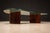 1960s Joaquim Tenreiro Rosewood & Crystal Coffee Table — Organic Form, Brazil, 1960s For Sale - Image 5 of 18