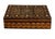 A beautifully handcrafted Anglo Indian decorative box dating to the early 20th century, exquisitely inlaid with bone and...