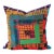 Vintage Colorful Patchwork Pillow For Sale