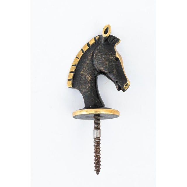 1950s Horse Head Bottle Stopper by Walter Bosse for Herta Baller, 1950s For Sale - Image 5 of 10