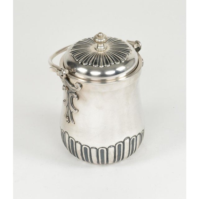 Mid-Century Steel Ice Bucket attributed to Aldo Tura for Macabo, Italy, 1960s For Sale - Image 10 of 15