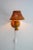 Red Swedish Wooden Sconce and Rattan Shade, a Vintage Wall Lamp by Ikea Sweden For Sale - Image 8 of 13