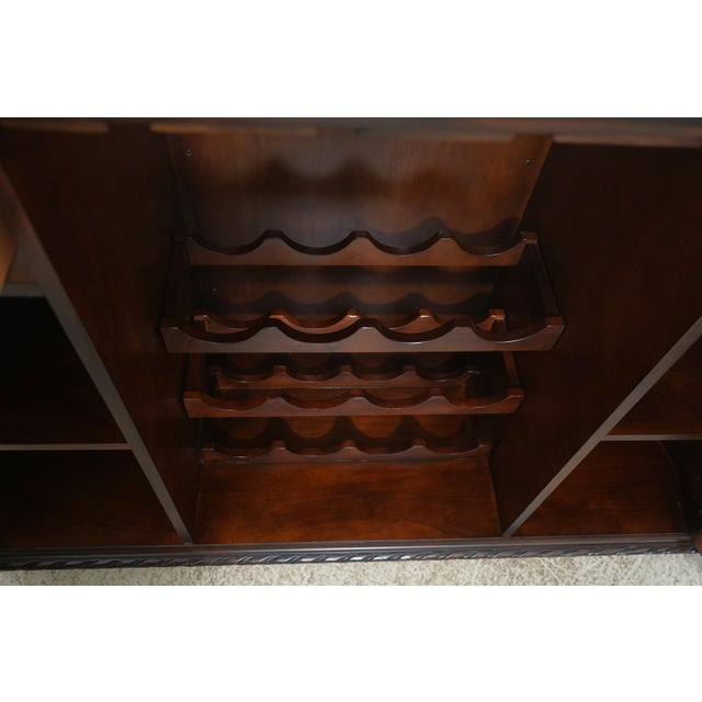 Marble Top Free-Standing Bar With Wine Rack For Sale In Philadelphia - Image 6 of 18