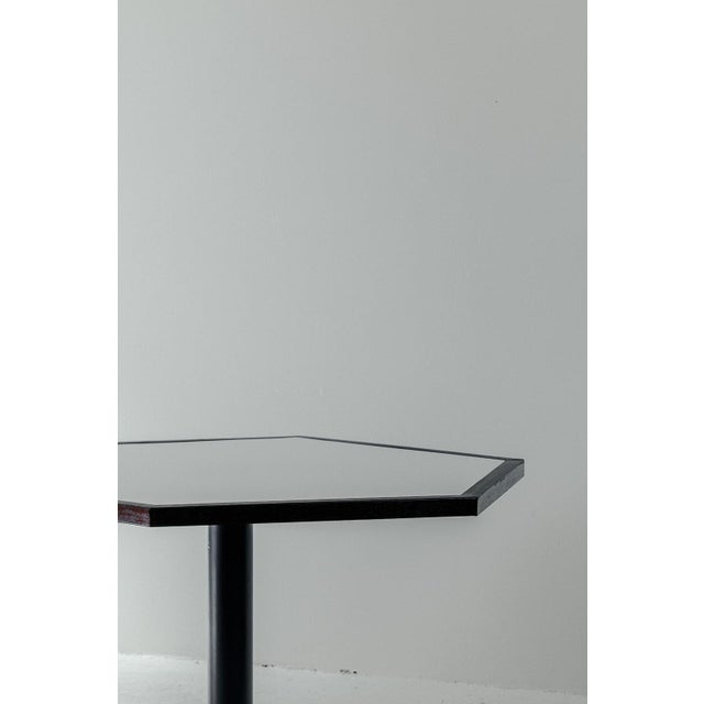 Modern Dutch Hexagon Dining Table by Martin Visser for ‘t Spectrum, 1960s For Sale - Image 3 of 10