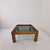 This iconic mid-century modern square coffee table was designed by the acclaimed Italian design duo Afra & Tobia Scarpa...