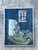 This evocative vintage original painting captures the moody, introspective spirit of Mid-Century Expressionism. Rendered...