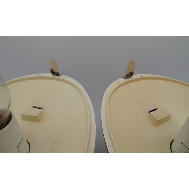 Brown Dolly Table or Bedside Lamps from Valenti Luce, Milan, 1980s, Set of 2 For Sale - Image 8 of 18