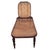 Victorian Vienna Secession Bent Oak & Cane Chaise Lounge Chair No.01 Attributed to Gebrüder Thonet For Sale - Image 3 of 9