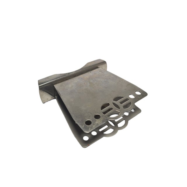 Metal Art Deco Napkin Holder, Germany, 1950s For Sale - Image 7 of 8