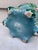 Tiffany Blue Majolica Aqua Hydrangea Cachepot Sarreguemines, Circa 1900 For Sale - Image 8 of 8