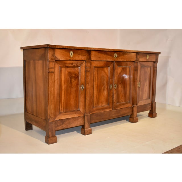 18th Century French Directoire Enfilade Made From Walnut For Sale In Greensboro - Image 6 of 13
