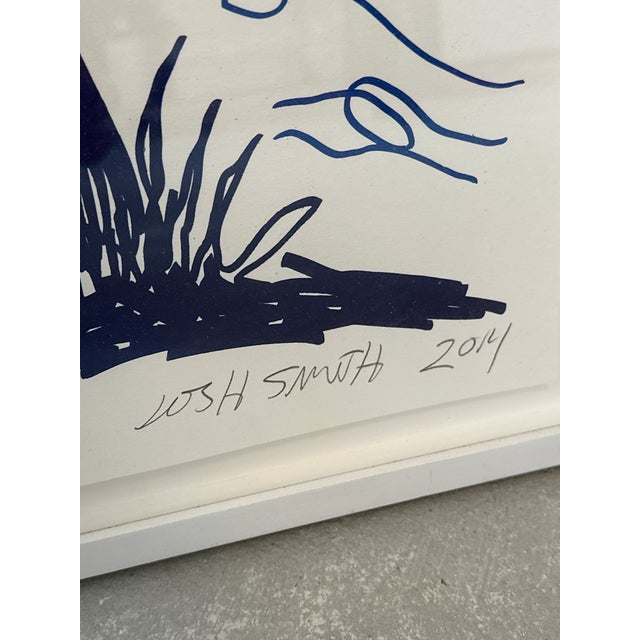 Josh Smith Untitled (From White Columns 2014 Print Portfolio) For Sale - Image 4 of 4