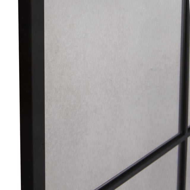 Kenneth Ludwig Chicago Racine Windowpane Mirror For Sale - Image 4 of 9