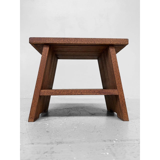 Japanese Wooden Step Stool, Fumidai, 1970s For Sale - Image 11 of 11