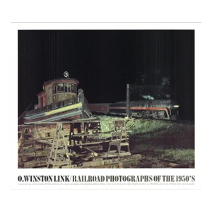 1989 O. Winston Link 'Train #21 Over Bridge 5 West Bound Out of Norfolk, Virginia' Photography Belgium Offset Lithograph