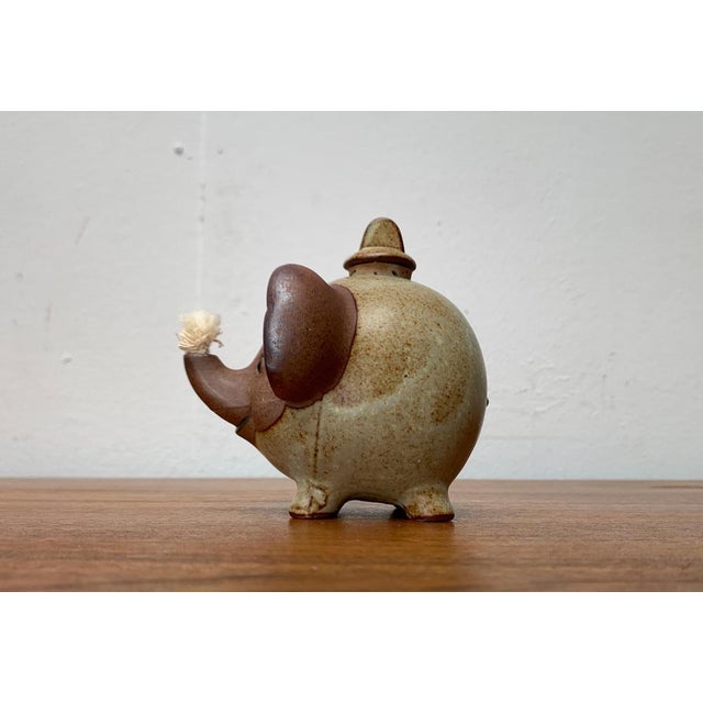 Vintage Elephant Oil Lamp by Ibuki, in Very Good conditions. Designed 1970 to 1979 This piece has an attribution mark, I...