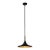Lodi Pendant Light Large - Matte Black, Walnut For Sale