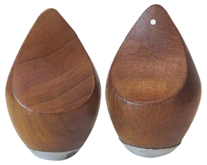 Mid-Century Salt & Pepper Shakers Set by P. J. Østergaard for PJ Form, Set of 2