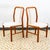 1960s Mid Century Modern Dining Chairs Set 6 Teak Benny Linden Captain 2 Armchairs MCM For Sale - Image 9 of 12