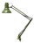 Mid-Century Modern Swedish Olive Green Desk Table Lamp from Ledu, 1960s For Sale