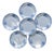 Flat Plates in Ironstone by Nimy, 1888, Set of 6 For Sale