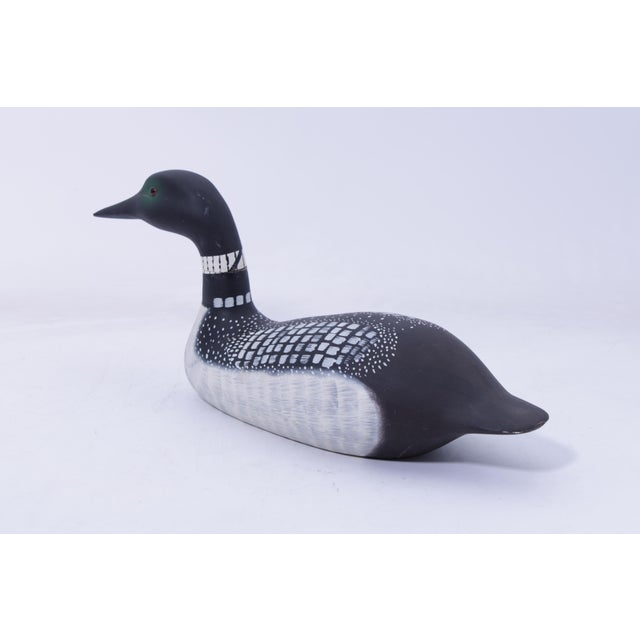 Traditional Leonard C. Hornick Jr. Handcrafted Wood Lion Duck Decoy - Signed For Sale - Image 3 of 14