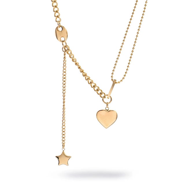 Stellar Love Statement Heart Necklace For Sale - Image 4 of 9