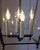 Mid 20th Century French Copper and Iron Lantern with Star Motifs For Sale - Image 4 of 9