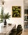 Paint Night Bloom Abstract Painting, , Framed, by Bryan Boomershine For Sale - Image 7 of 9