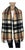 Burberry Beige Plaid 100% Wool Scarf For Sale