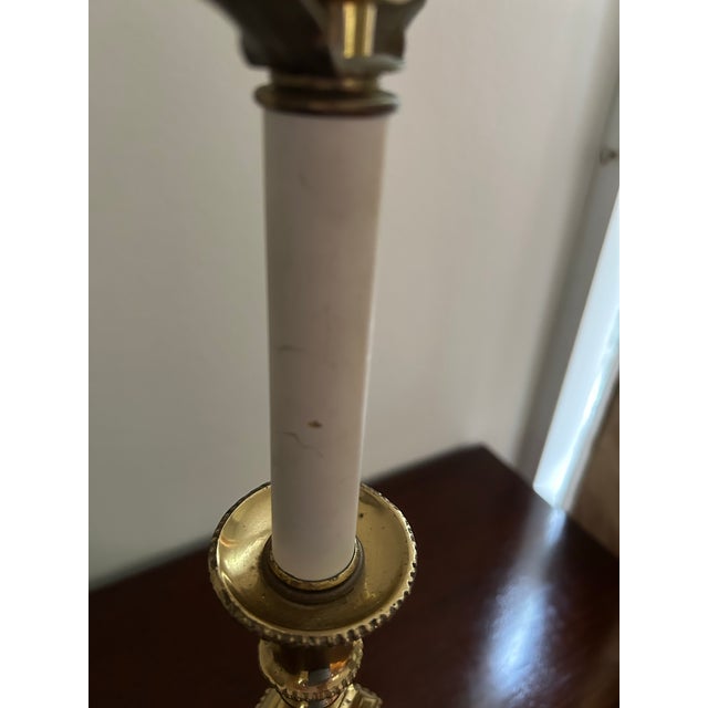 Vintage Kaiser Kuhn Candlestick Lamp For Sale In Chicago - Image 6 of 6