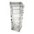 Circa 1985 Christa Hausler-Goltz Rosenthal Germany Colorless Crystal Turnus Vase For Sale