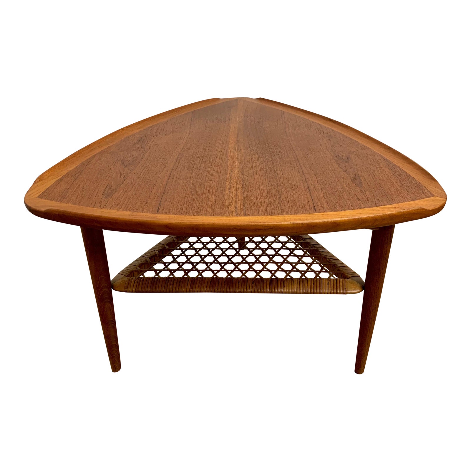 1960s Poul Jensen for Selig Teak Guitar Pick Table Chairish