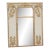 Large French Louis XV Style Parcel Gilt Trumeau Mirror Impressive Design For Sale