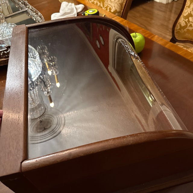 Late 19th Century Antique Store Counter Display Curved For Sale - Image 5 of 7