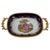 Limoges France Dish in Royal Blue with Fragonard Couple and Fine Gold Metal Trim For Sale - Image 11 of 17