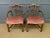 A charming pair of George III , Hepplewhite period, Armchairs. Well constructed in solid mahogany, now with a good mellow...