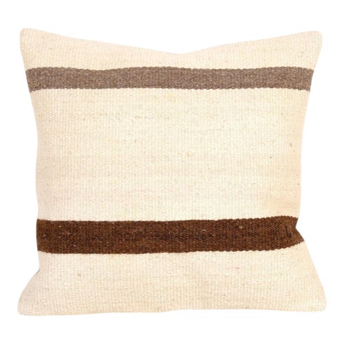 Turkish Kilim Pillow Case, Boho Ethnic Cushion for Living Room 16