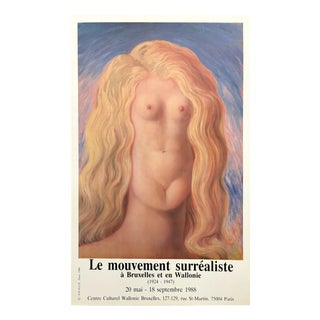 René Magritte, The Rape, 1988, Paper For Sale