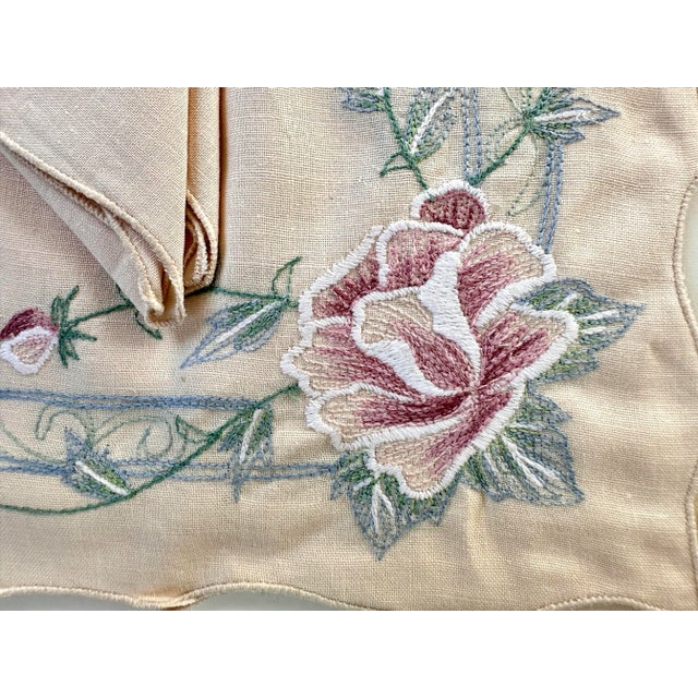 1990s 1990 Lenox Table Linens Set- 4 Pieces For Sale - Image 5 of 10