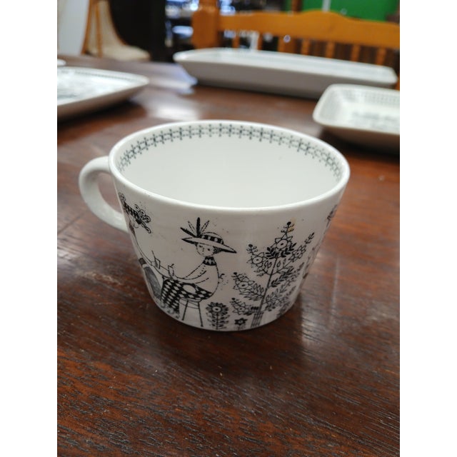 1940s 1940s Rare Arabia of Finland Dish Set - 18 Pieces For Sale - Image 5 of 7
