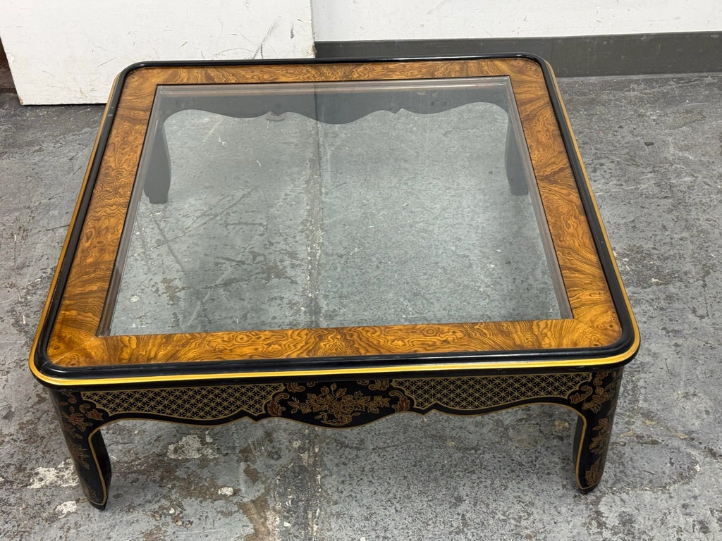 1980's Drexel Heritage Et Cetera Chinoiserie Coffee Table | Chairish