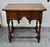 Antique Walnut Table William and Mary Style Accent Side 3 Drawers For Sale - Image 15 of 16