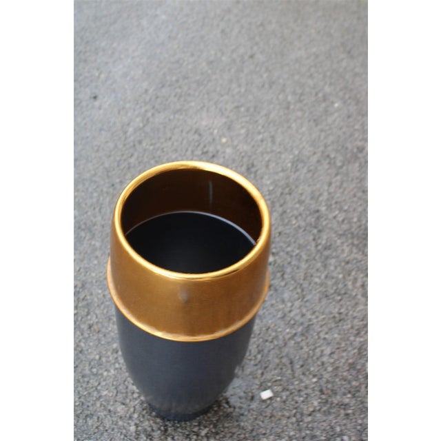 Colored Aluminum Umbrella Stand, Italy, 1950s For Sale - Image 4 of 8