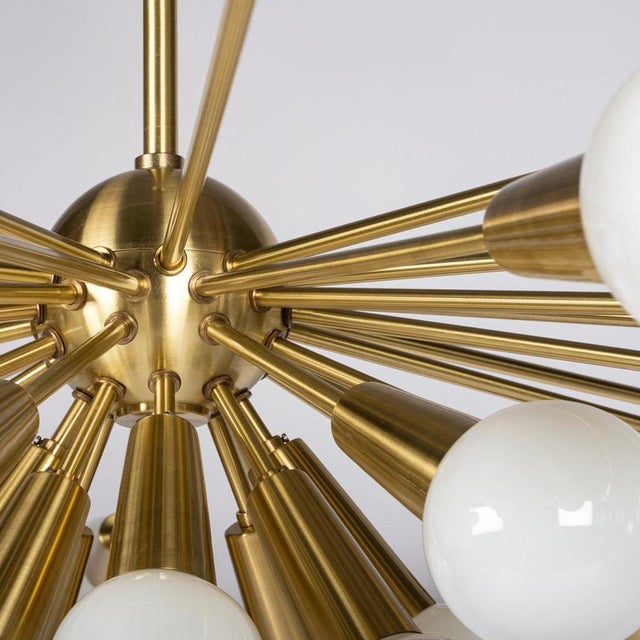 Sputnik Chandelier from Kamenický Šenov, 1970s For Sale - Image 10 of 11