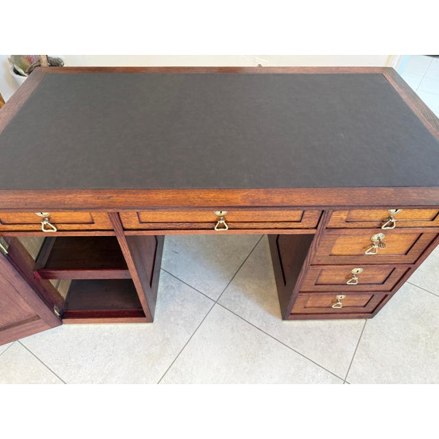 Metal Art Nouveau Desk, 1890s For Sale - Image 7 of 18