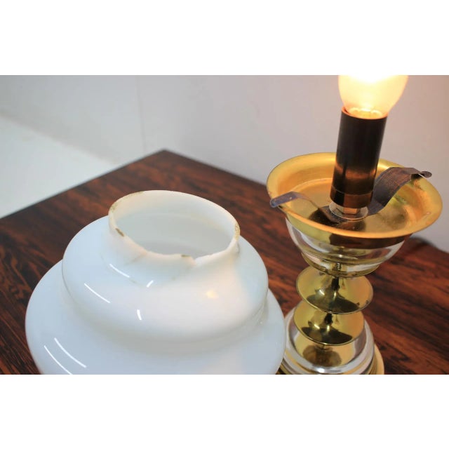 Table Lamps by Jablonecké Sklárny, 1970s, Set of 2 For Sale - Image 6 of 11